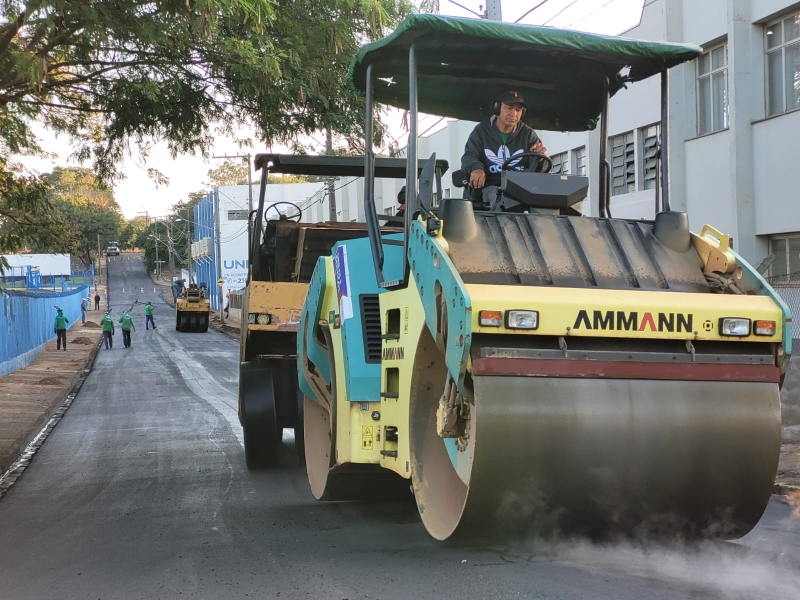 Prefeitura inicia recapeamento das ruas do Jardim Satélite e Residencial Nozaki