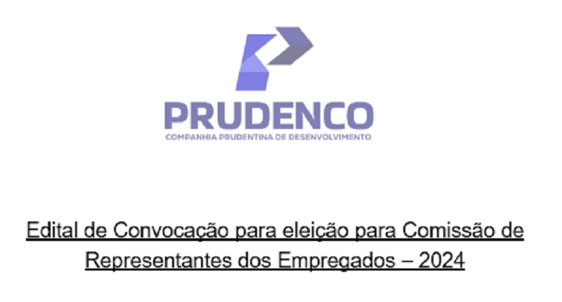 Edital de Convocação para eleição para Comissão de Representantes dos Empregados 2024